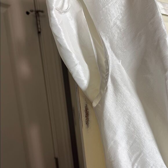 Elegant White Women's Dress from The Vintage Shop - Picture 5 of 11